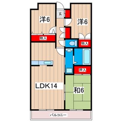 常豊共同ビルの物件間取画像